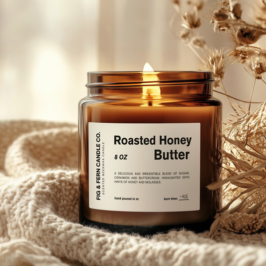 Honey Butter Beeswax Candle